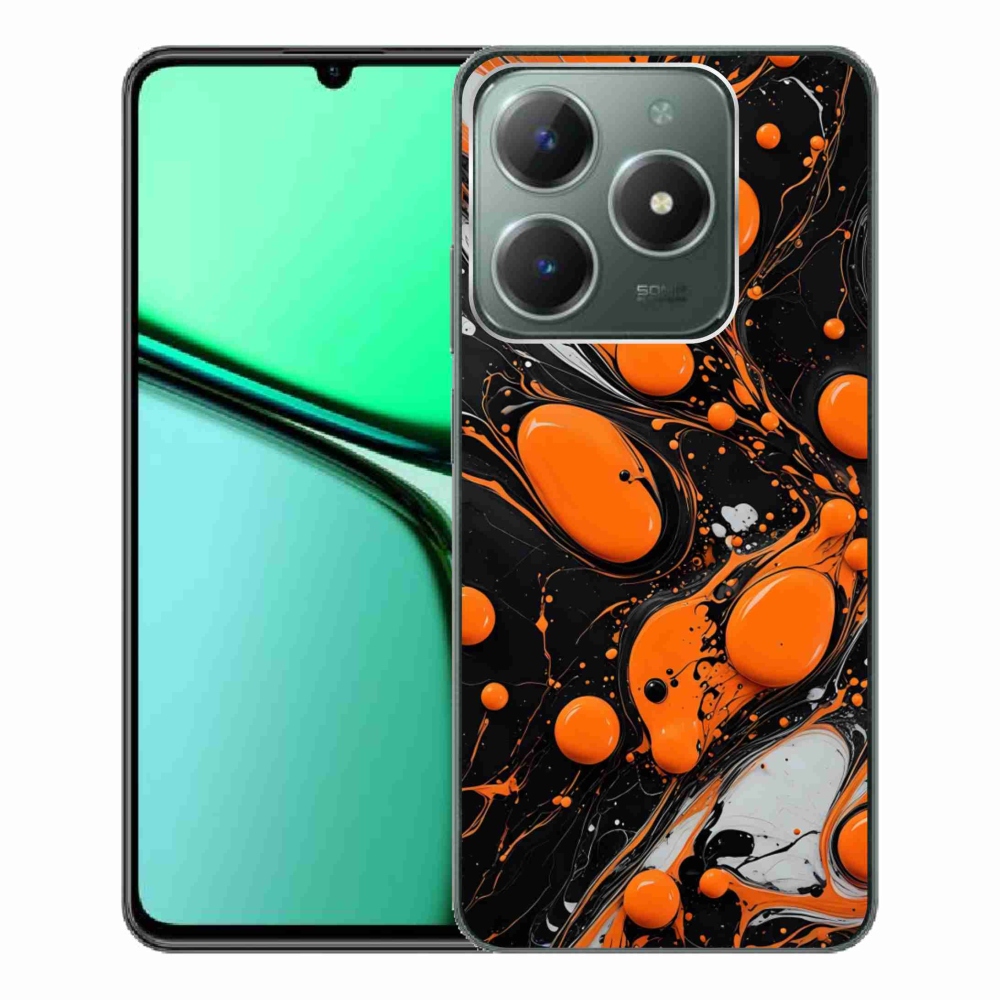 mmCase gélhuzat a Realme C61-hez – absztrakt motívum 41
