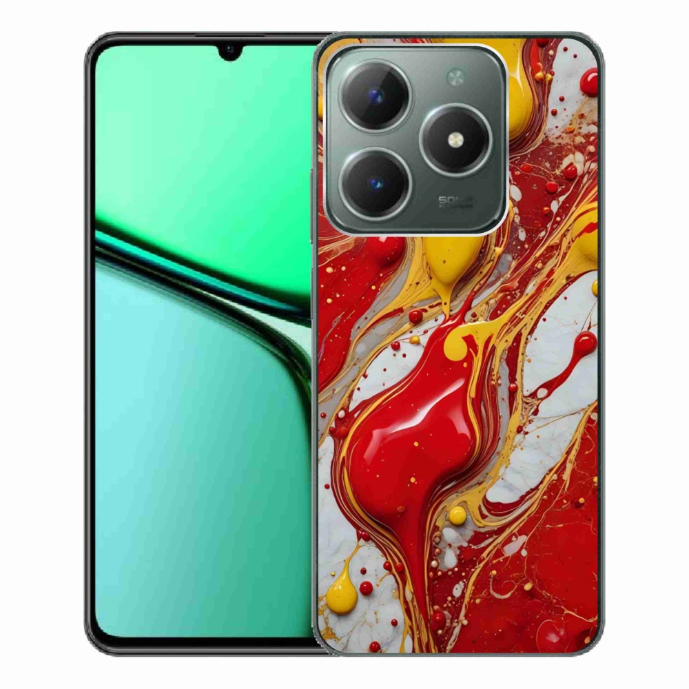 mmCase géltok a Realme C61-hez – absztrakt motívum 42