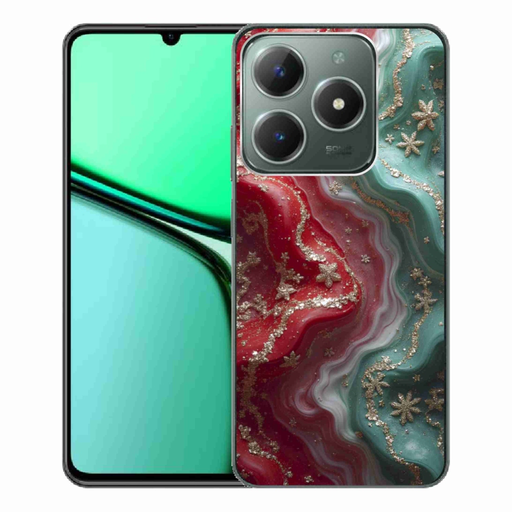 mmCase gélhuzat a Realme C61-hez – absztrakt motívum 54