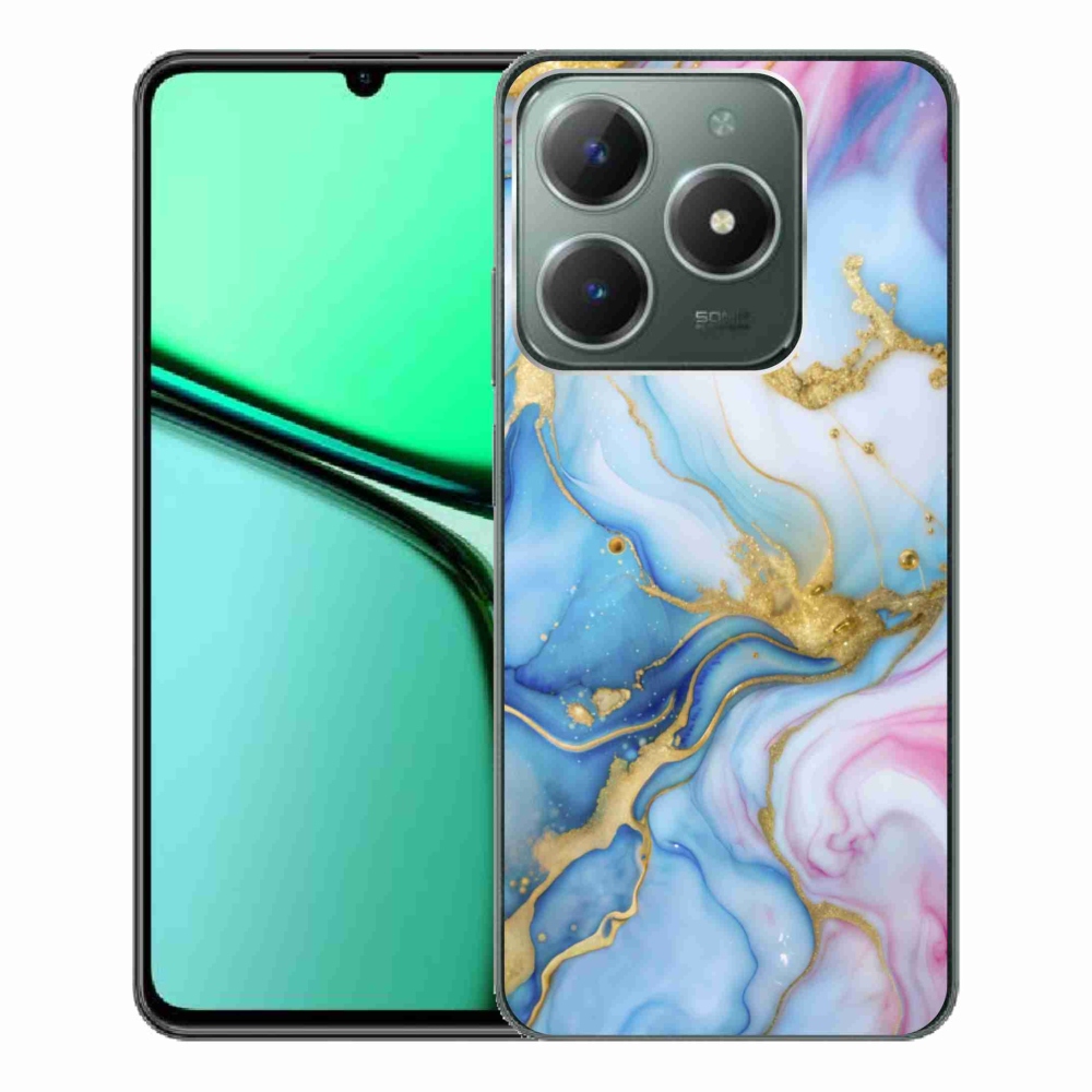 mmCase gélhuzat a Realme C61-hez – 61-es absztrakt motívum