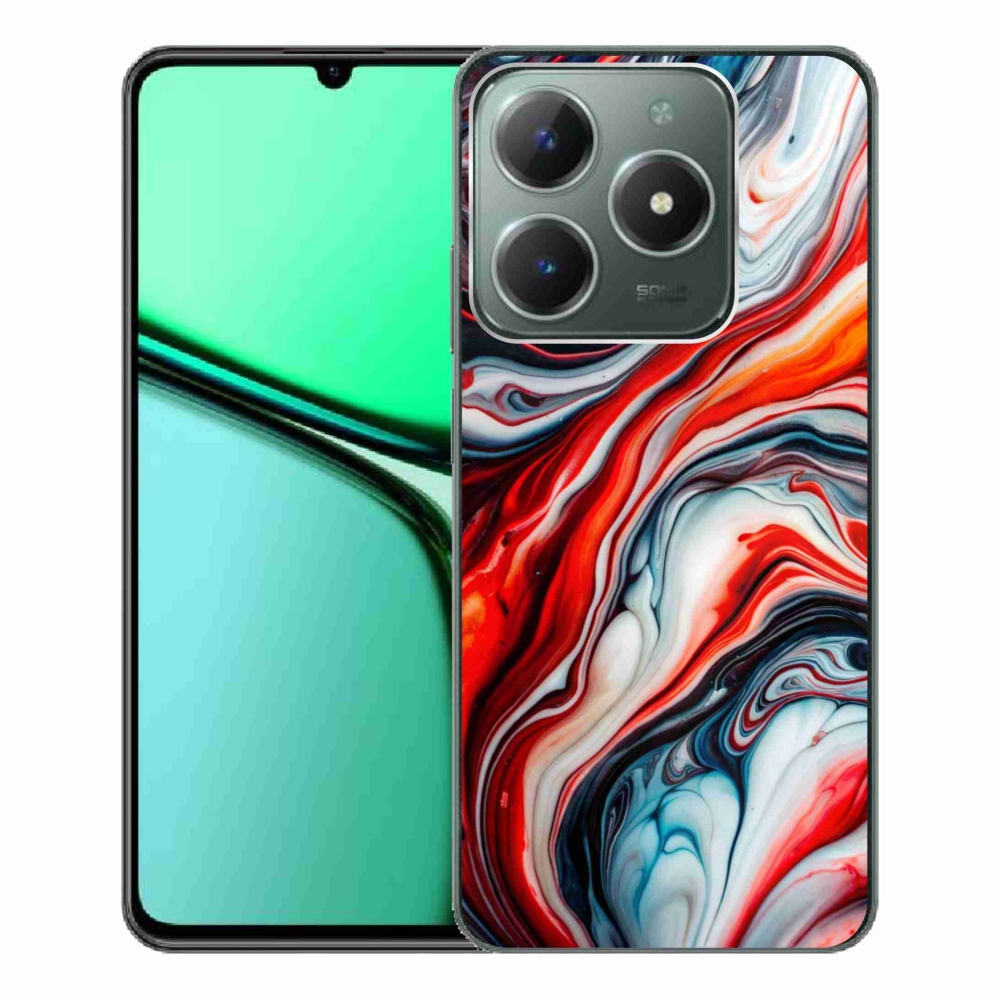 mmCase gélhuzat a Realme C61-hez – absztrakt motívum 63