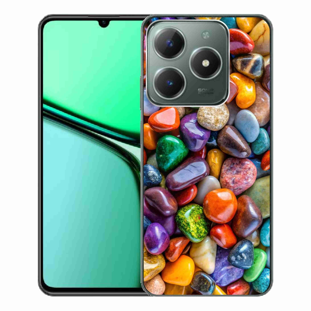 mmCase gél tok a Realme C61-hez – színes strasszokkal