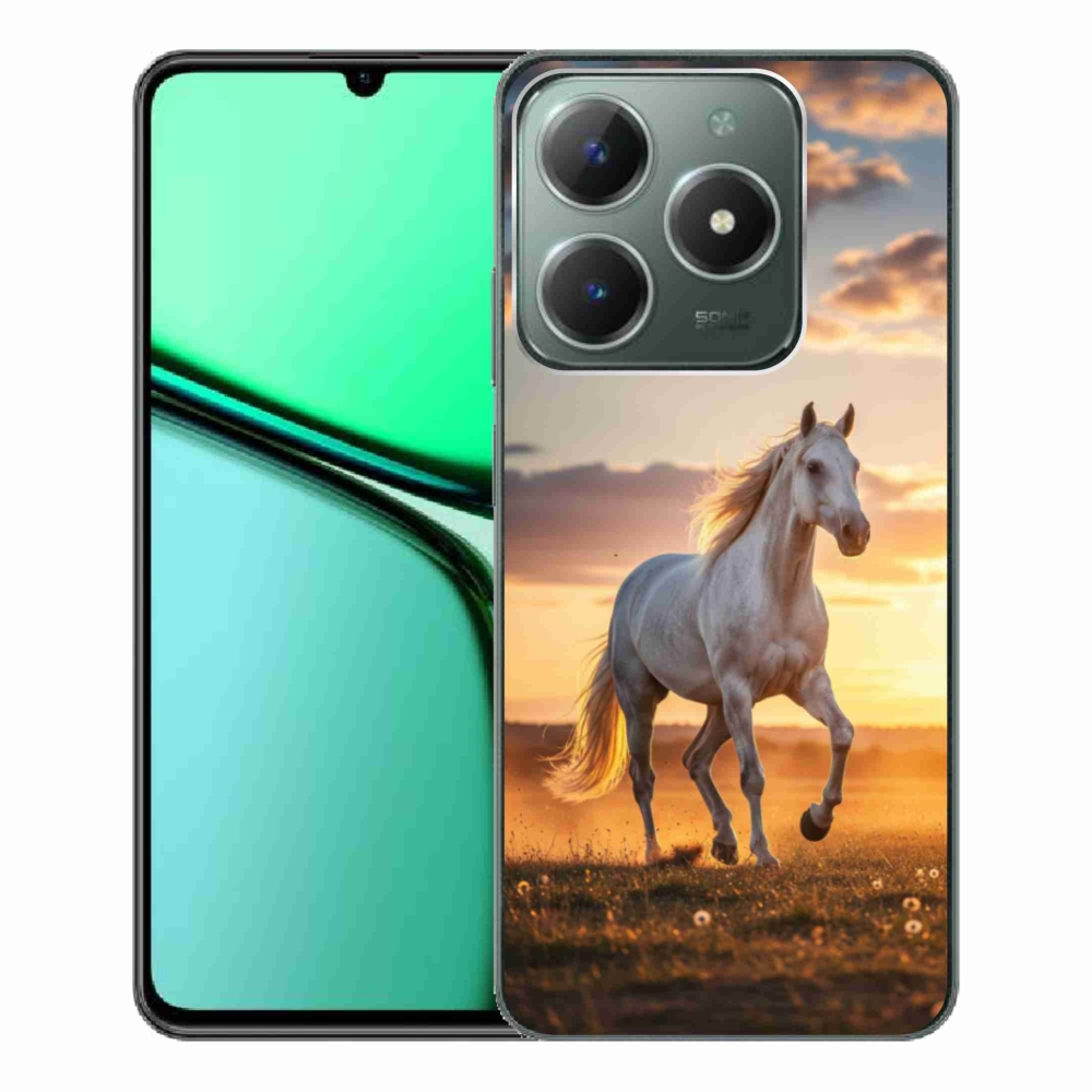 mmCase géltok a Realme C61-hez – Futó fehér ló 2