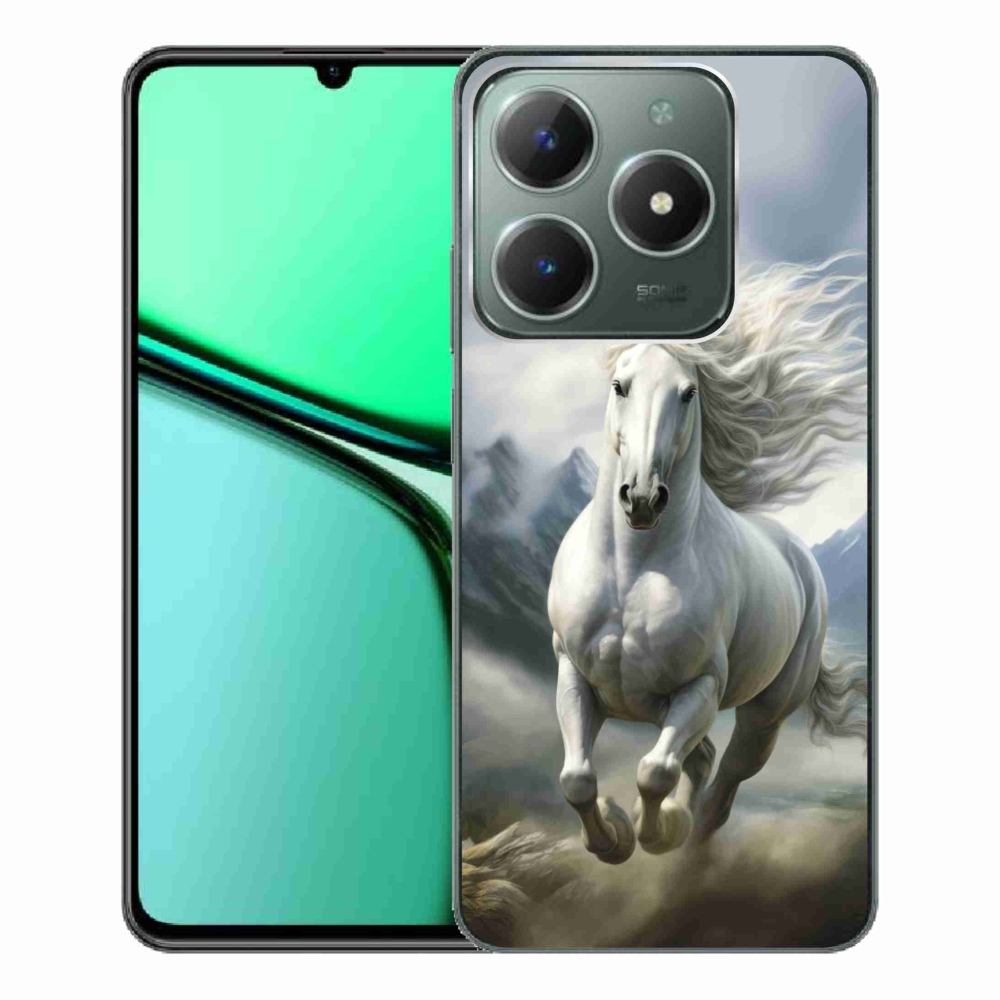 mmCase géltok a Realme C61-hez – Futó fehér ló 3