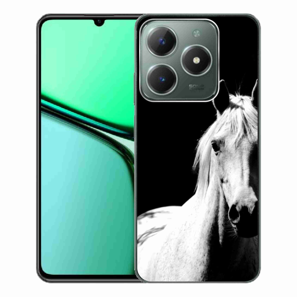 mmCase géltok a Realme C61-hez – fehér ló 5