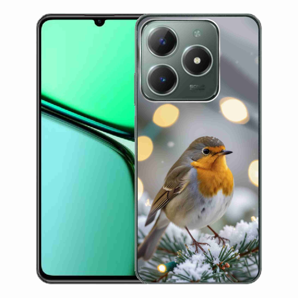 mmCase géltok a Realme C61-hez – téli vörös