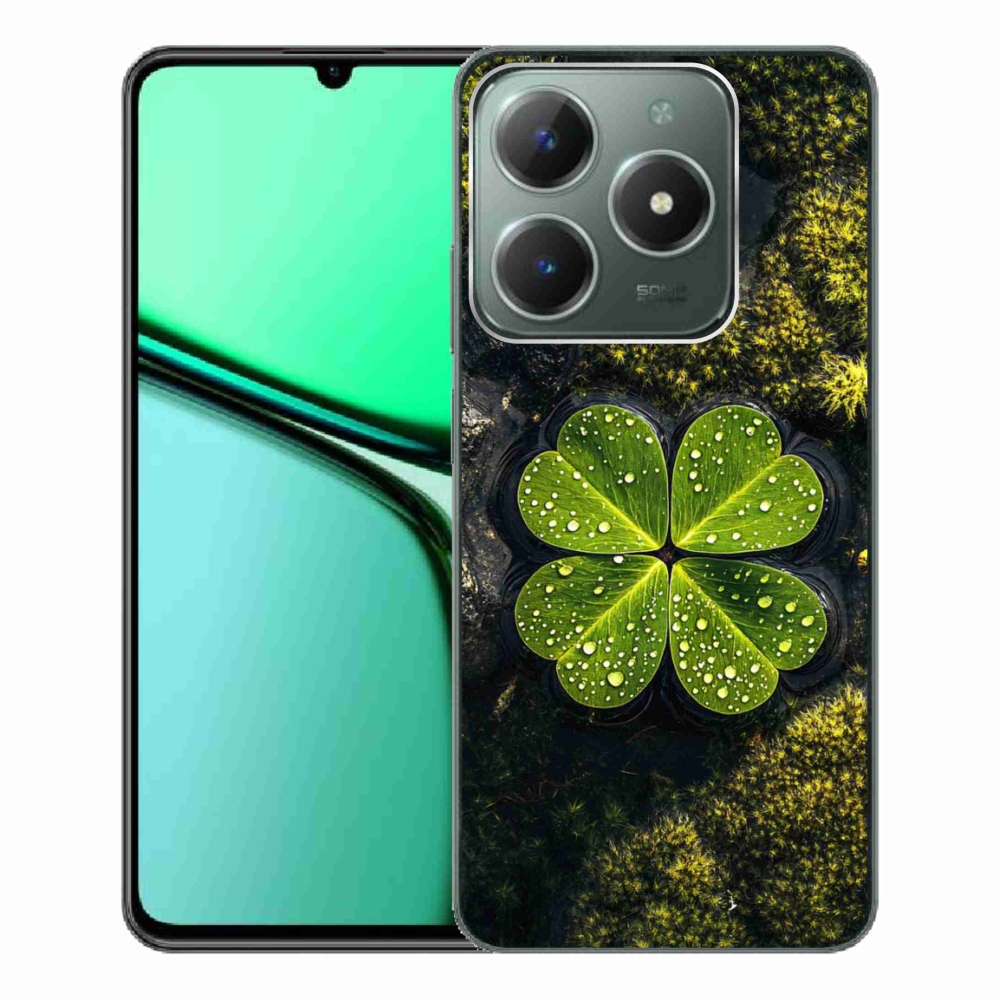 mmCase gél tok a Realme C61-hez – négylevelű lóhere