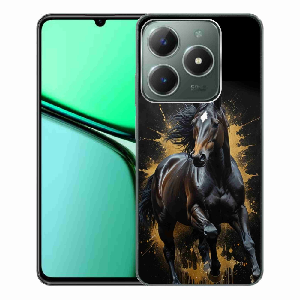 mmCase géltok a Realme C61-hez – elegáns fekete csikó