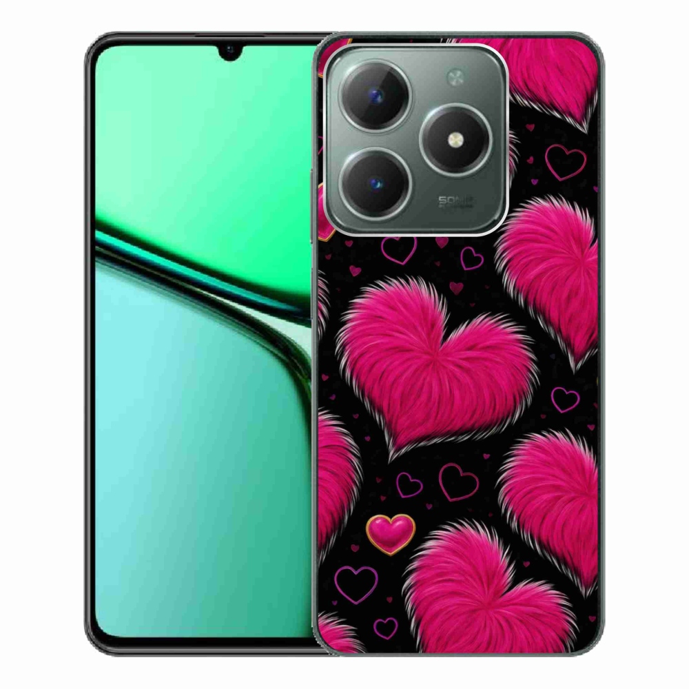 mmCase gél tok a Realme C61-hez – puha szívek