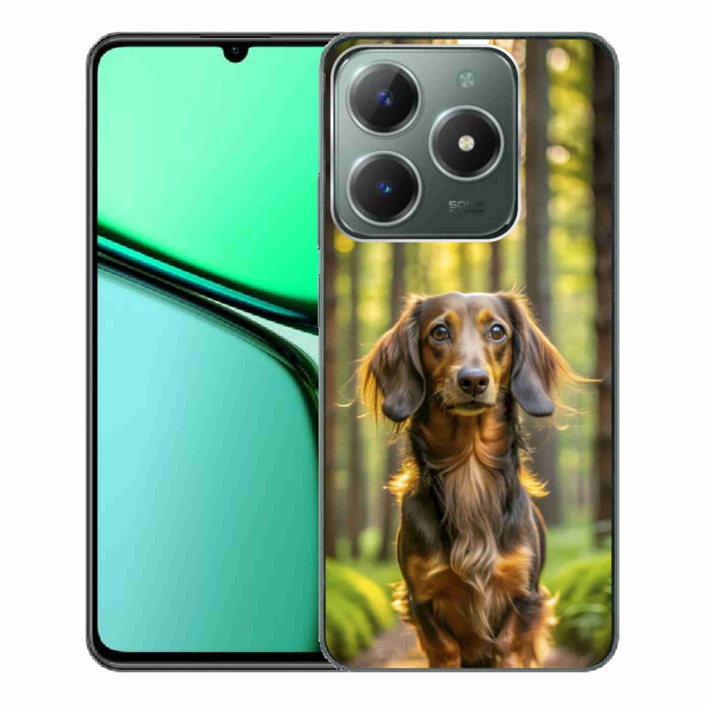 mmCase gél tok a Realme C61-hez – dachshund 4