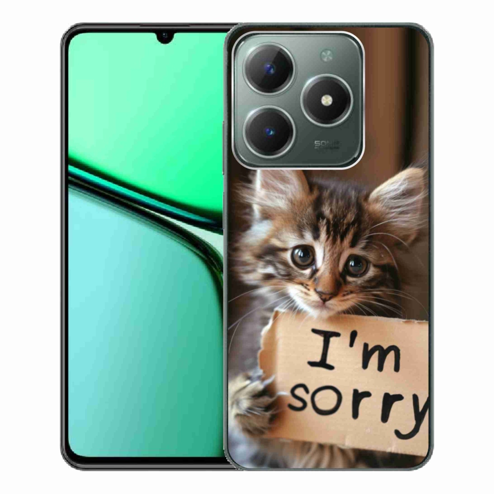 mmCase géltok a Realme C61-hez – macskás mintás