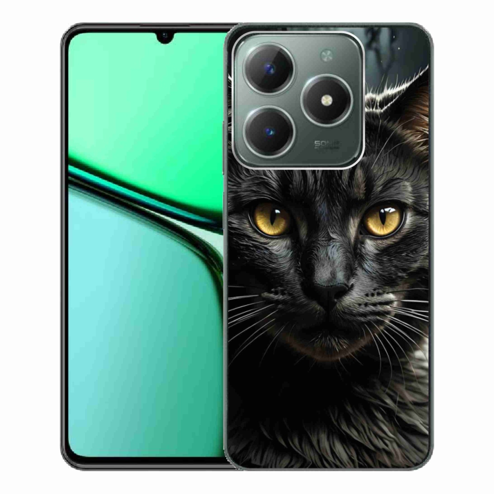 mmCase géltok a Realme C61-hez – macskás mintázat 3