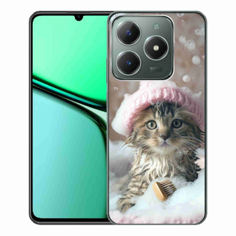 mmCase géltok a Realme C61-hez – cica és fürdő