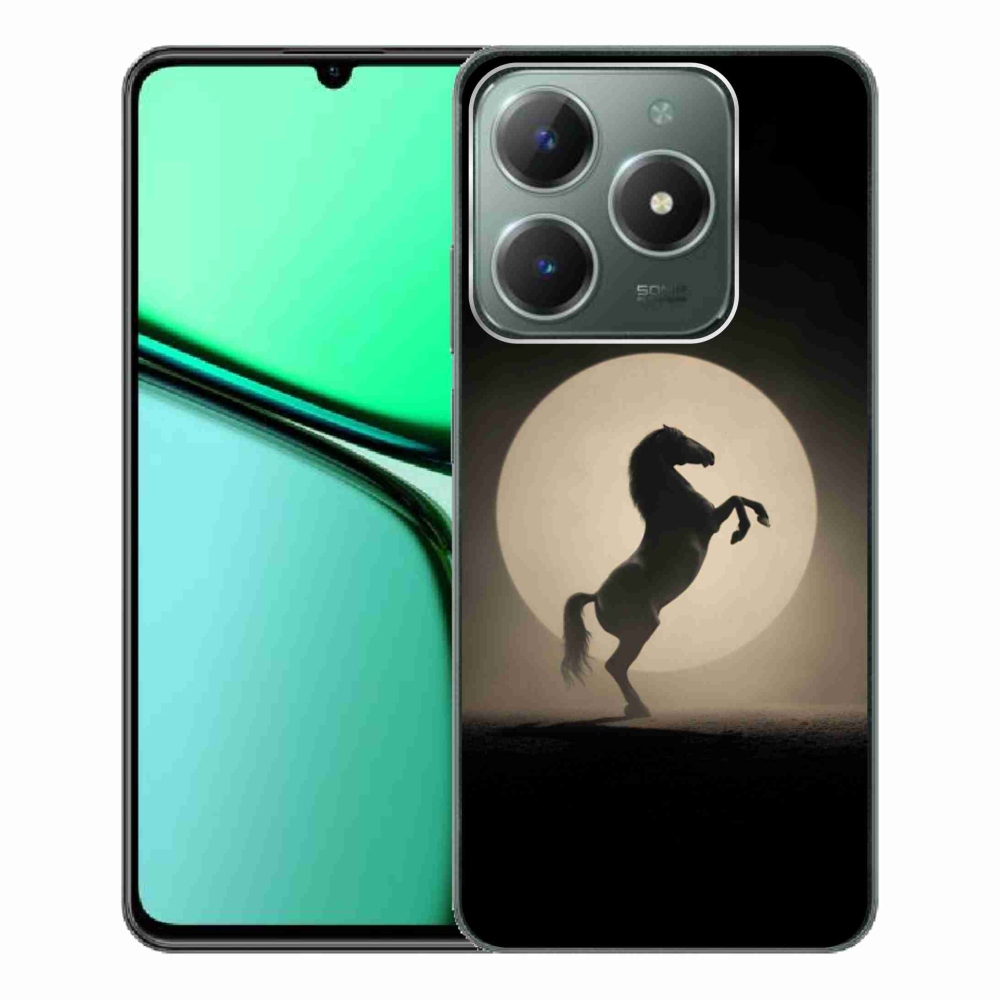 mmCase géltok a Realme C61-hez – ló sziluettje