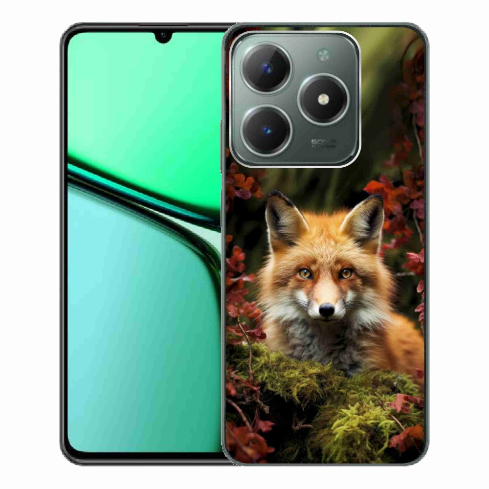 mmCase géltok a Realme C61-hez – róka az erdőben