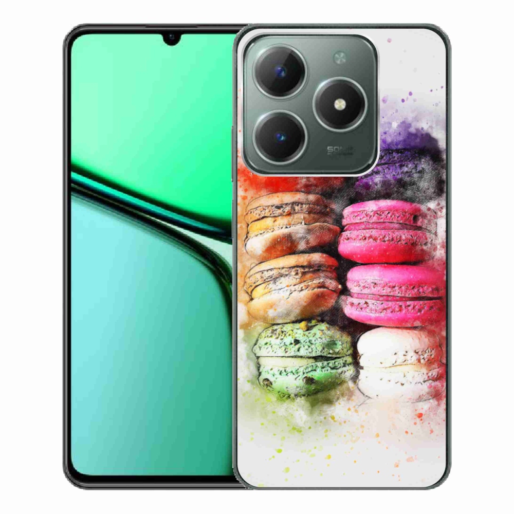 mmCase gélhuzat a Realme C61-hez – macaronok