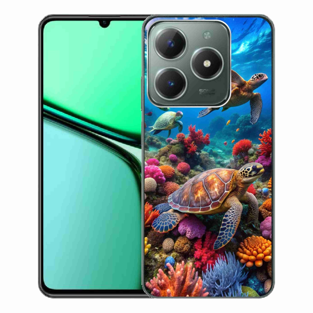 mmCase gélhuzat a Realme C61-hez – Tengeri világ 2