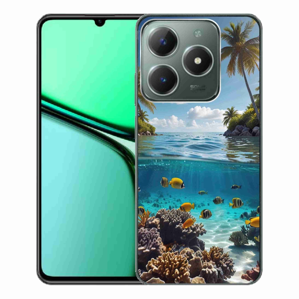 mmCase gélhuzat a Realme C61-hez – Tengeri világ 4