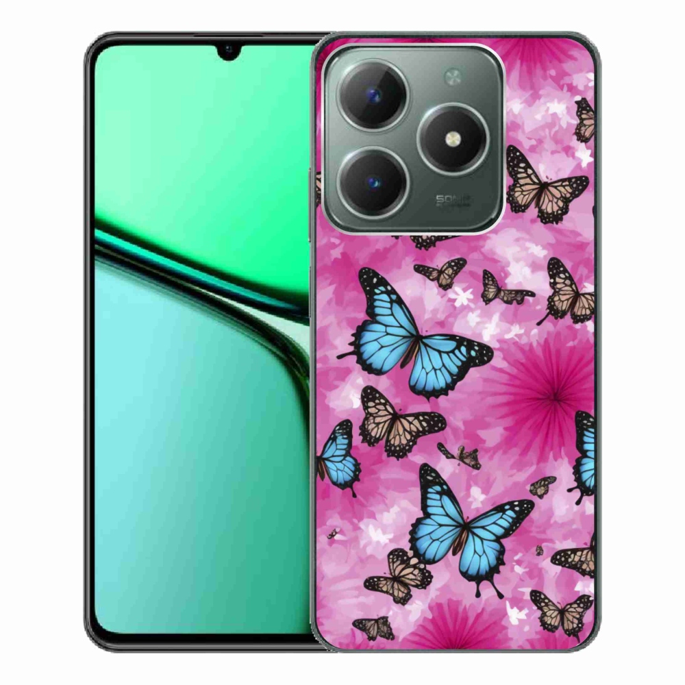mmCase géltok a Realme C61-hez – pillangókert