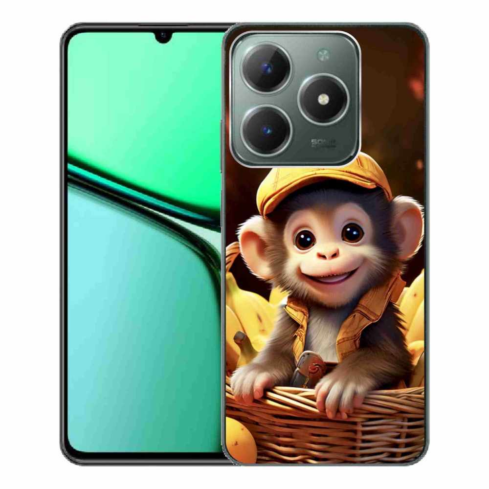 mmCase géltok a Realme C61-hez – majom a kosárban