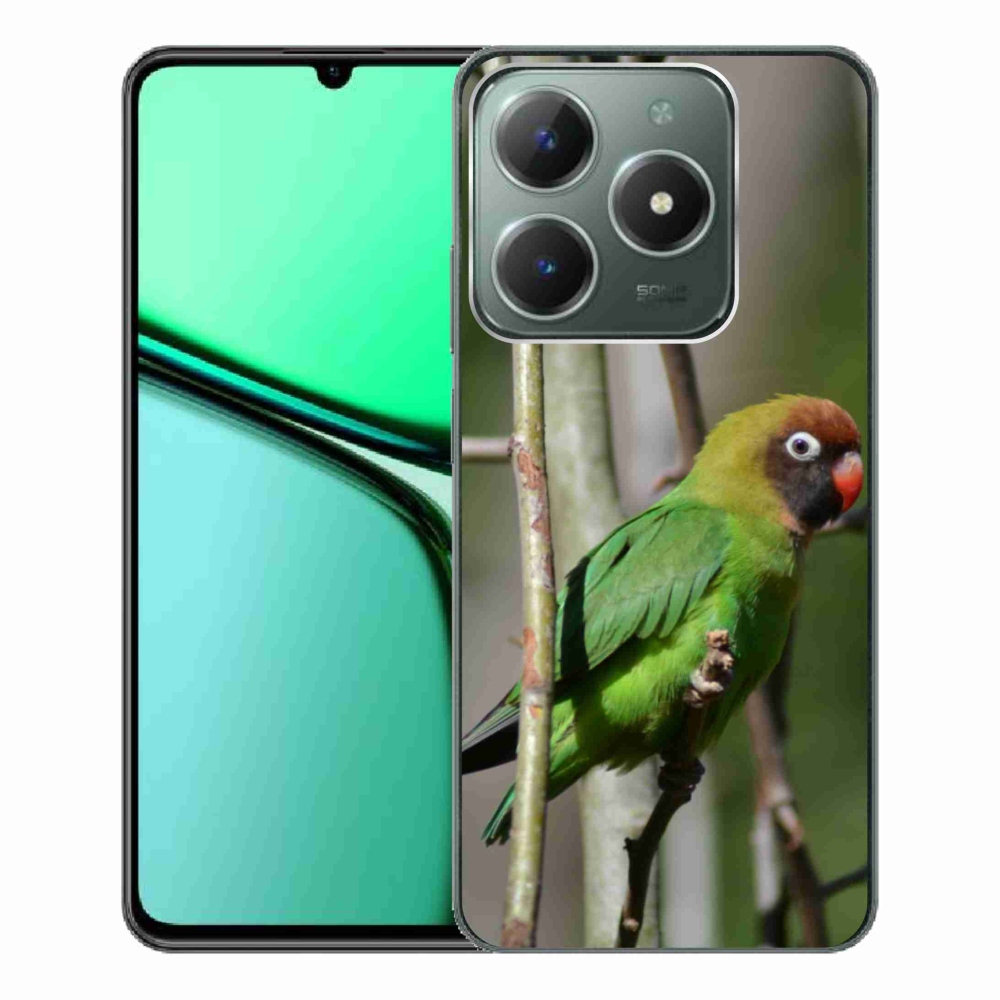 mmCase géltok a Realme C61-hez – agapornis papagáj