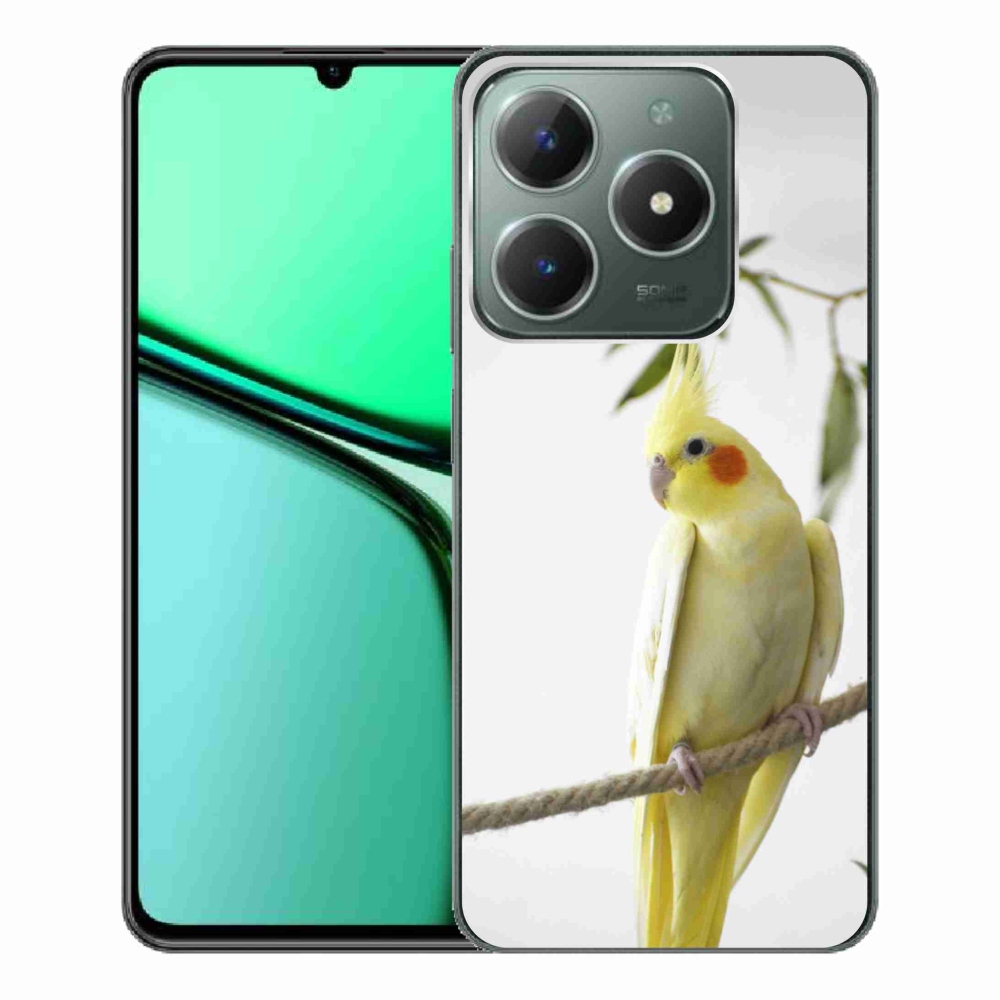 mmCase géltok a Realme C61-hez – tollas papagáj