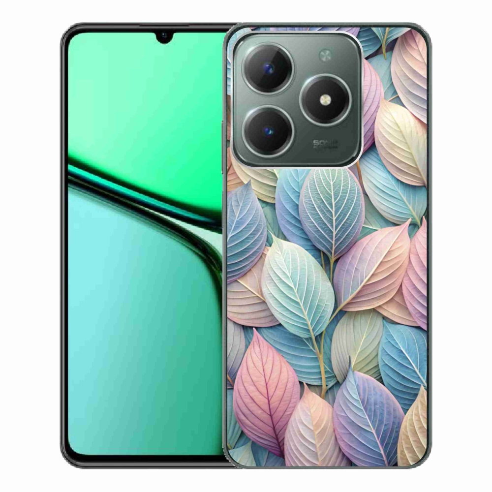 mmCase géltok a Realme C61-hez – pasztell levelek