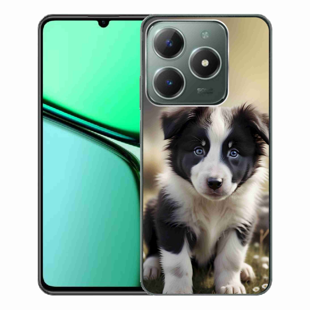 mmCase géltok a Realme C61-hez – aranyos border collie