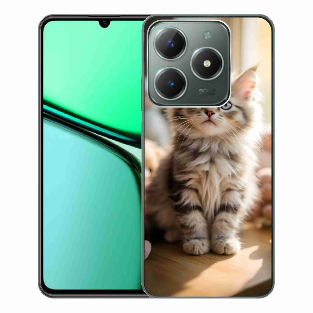 mmCase gél tok a Realme C61-hez – aranyos cica 10