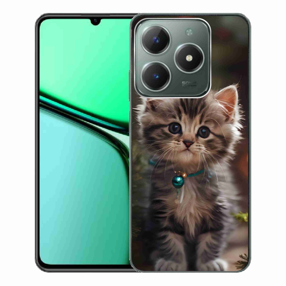 mmCase gél tok a Realme C61-hez – aranyos cica 11