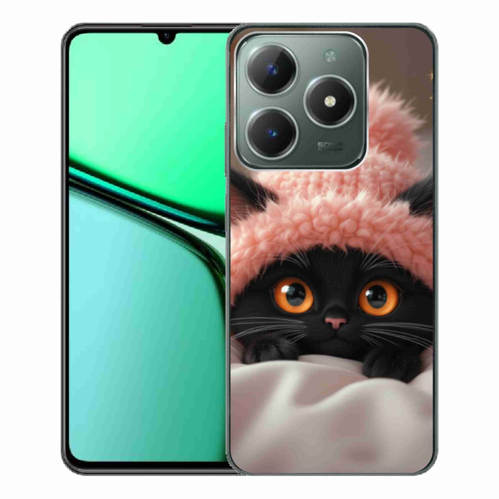 mmCase gél tok a Realme C61-hez – aranyos cica 7