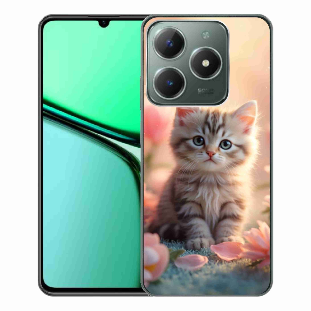 mmCase gél tok a Realme C61-hez – aranyos cica 8