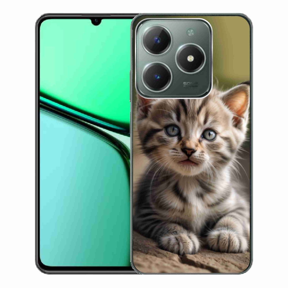 mmCase gél tok a Realme C61-hez – aranyos cica 9