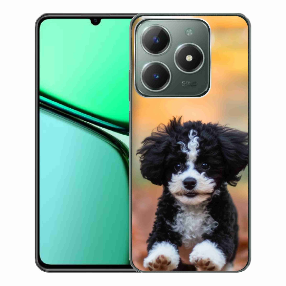 mmCase gél tok a Realme C61-hez – aranyos kiskutya 2