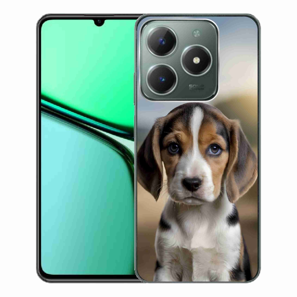 mmCase gél tok a Realme C61-hez – aranyos beagle