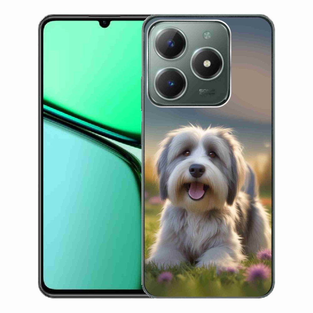 mmCase gél tok a Realme C61-hez – aranyos havannai kutyus