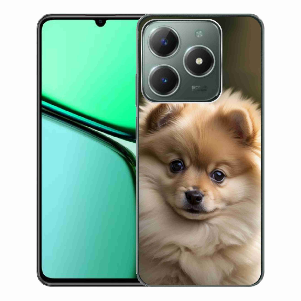 mmCase gél tok a Realme C61-hez – aranyos pomerániai 2