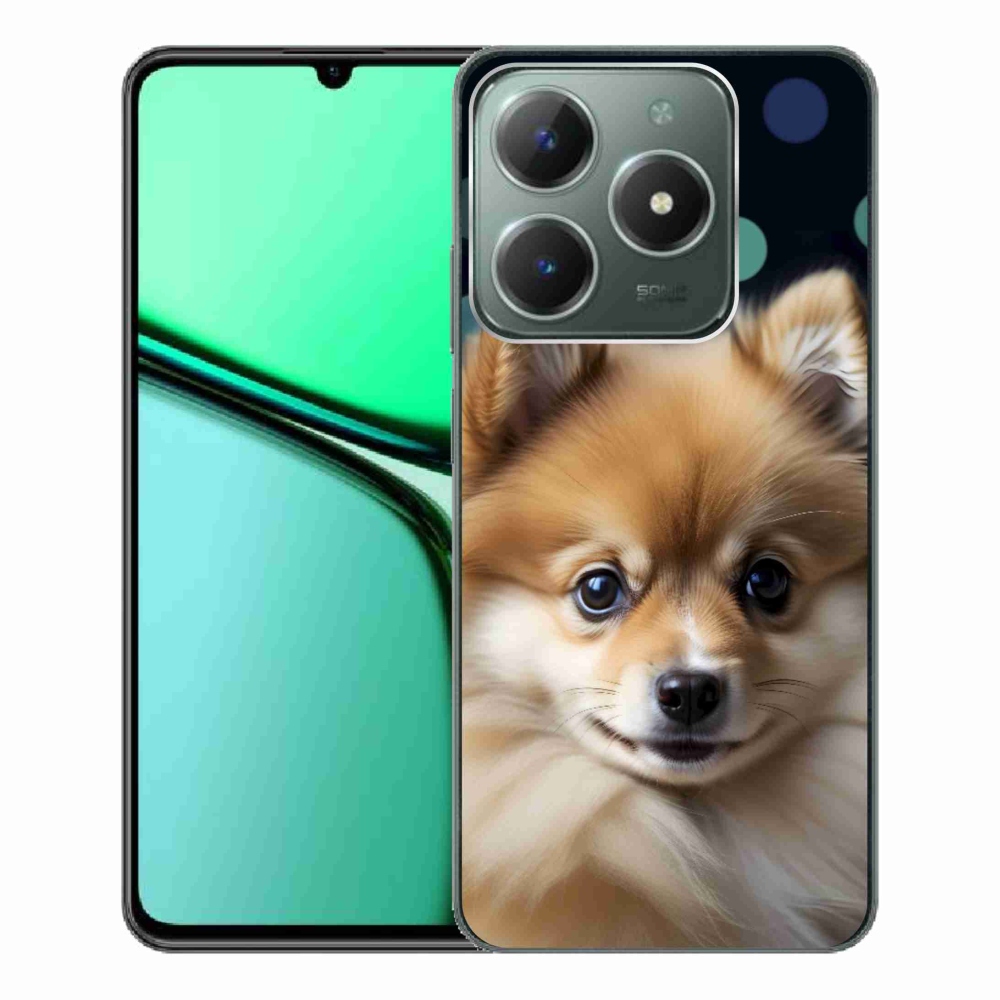 mmCase géltok a Realme C61-hez – aranyos pomerániai