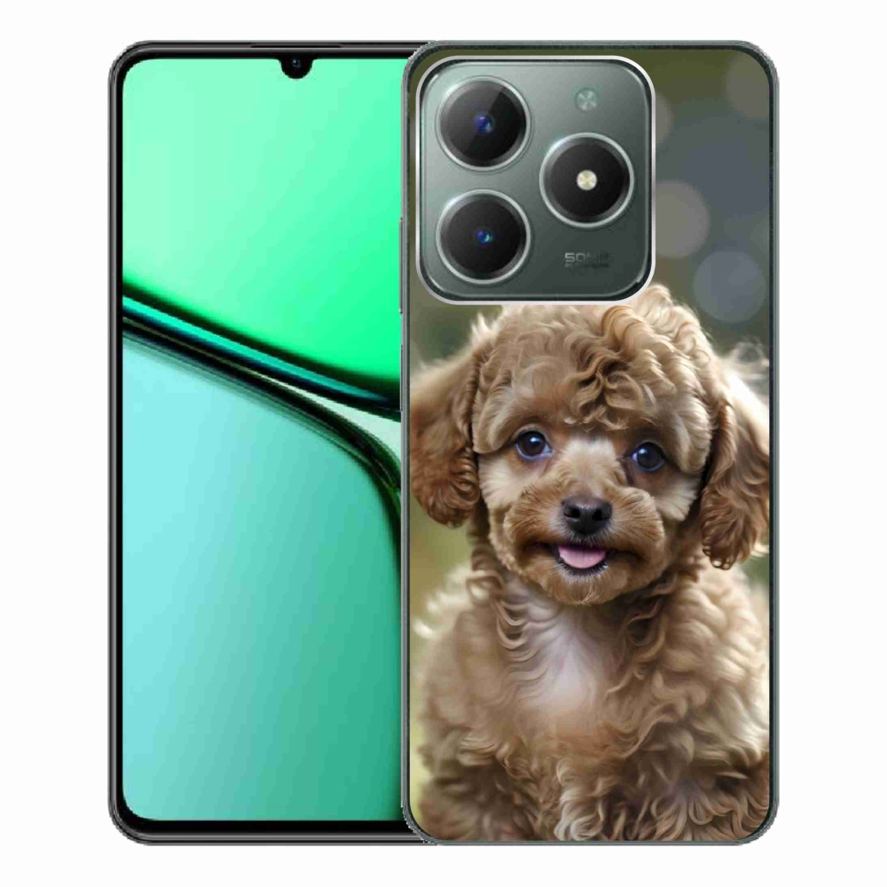 mmCase géltok a Realme C61-hez – aranyos pudli