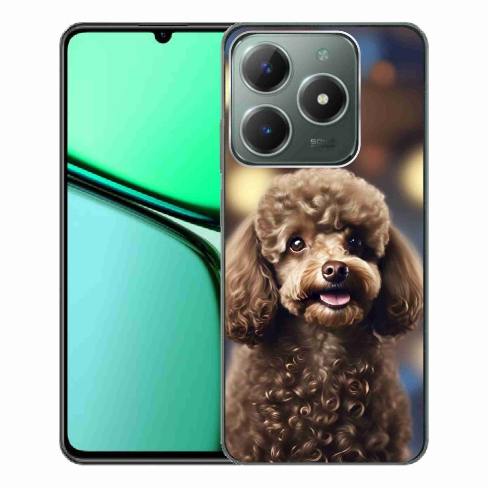 mmCase géltok a Realme C61-hez – aranyos pudli