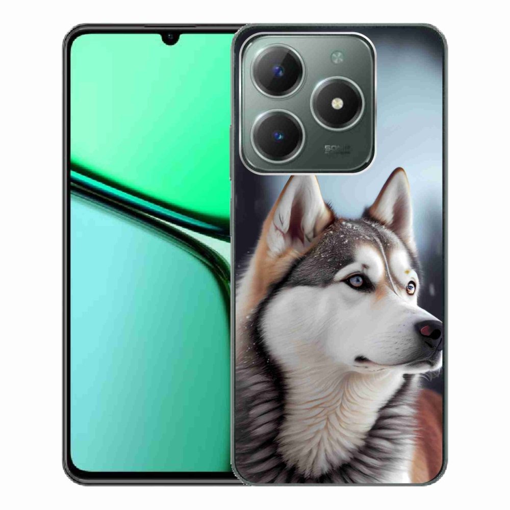 mmCase géltok a Realme C61-hez – szibériai husky