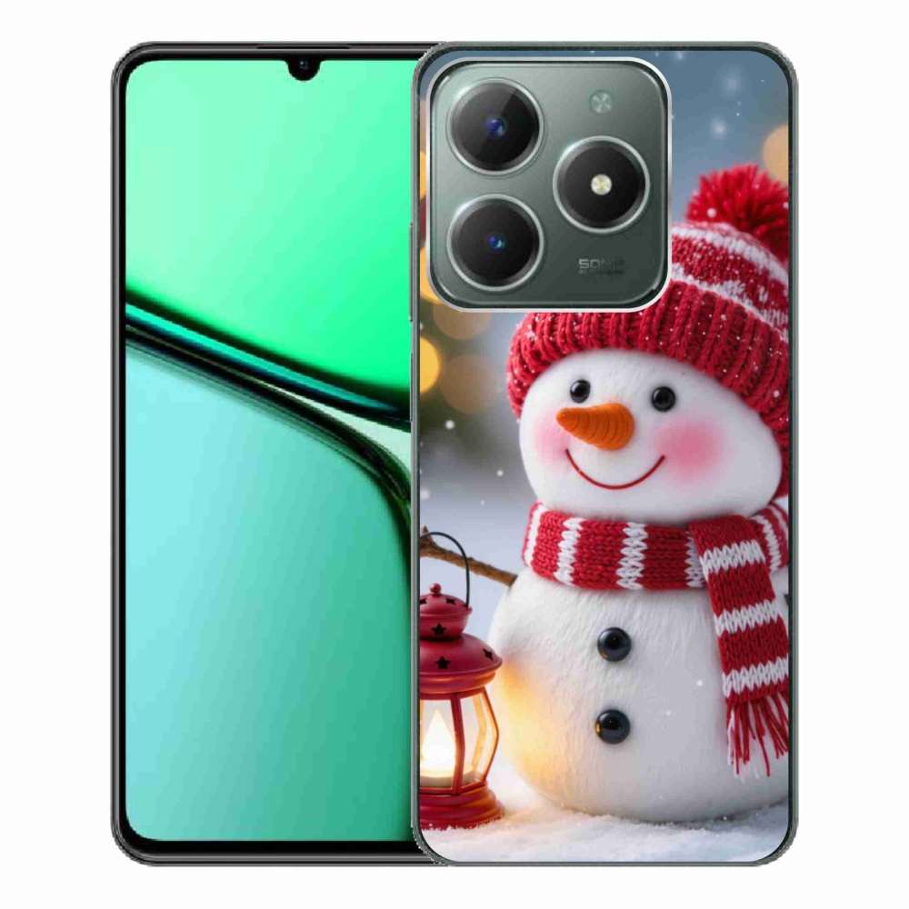 mmCase géltok a Realme C61-hez – hóember 2