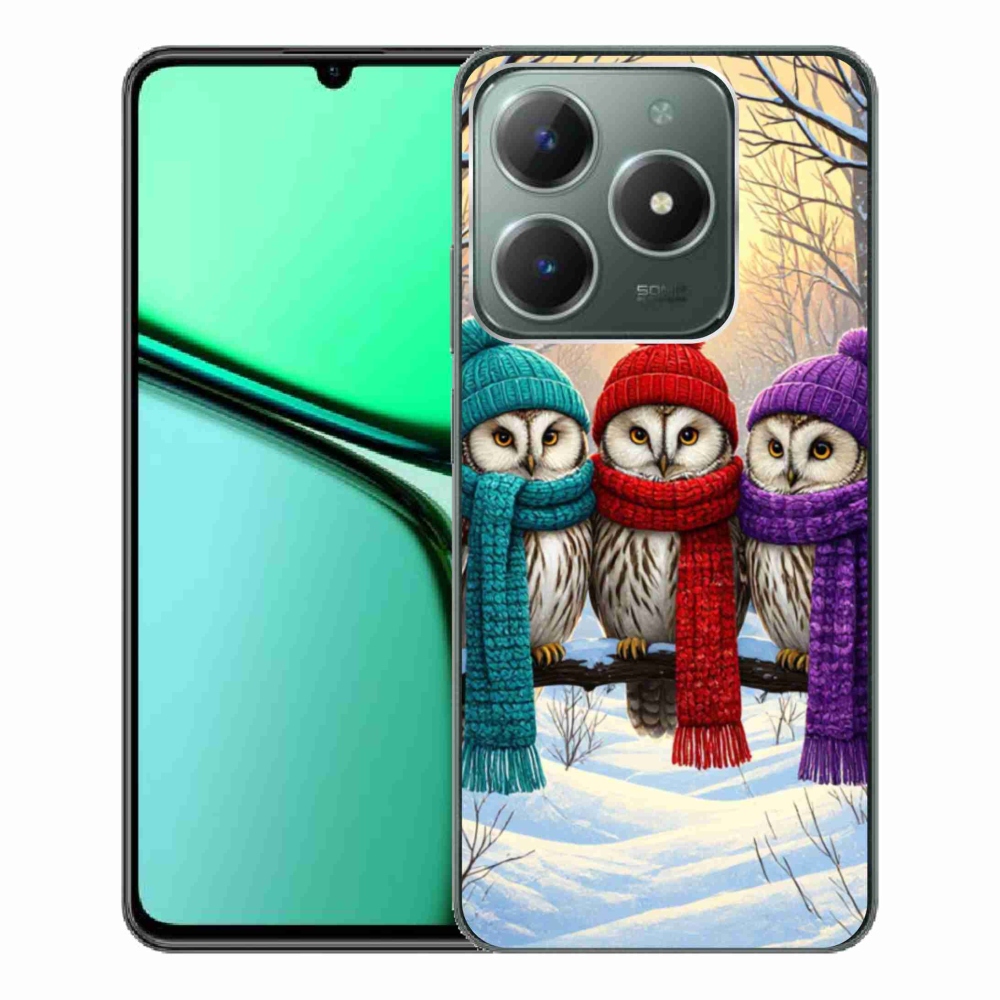 mmCase géltok a Realme C61-hez – baglyos barátok