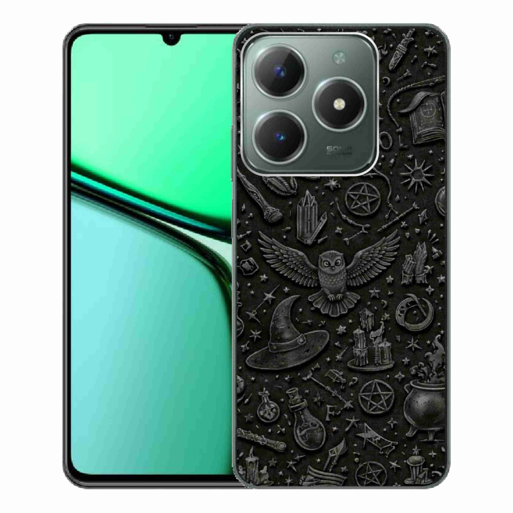 mmCase gélhuzat a Realme C61-hez – sötét varázslatos világ