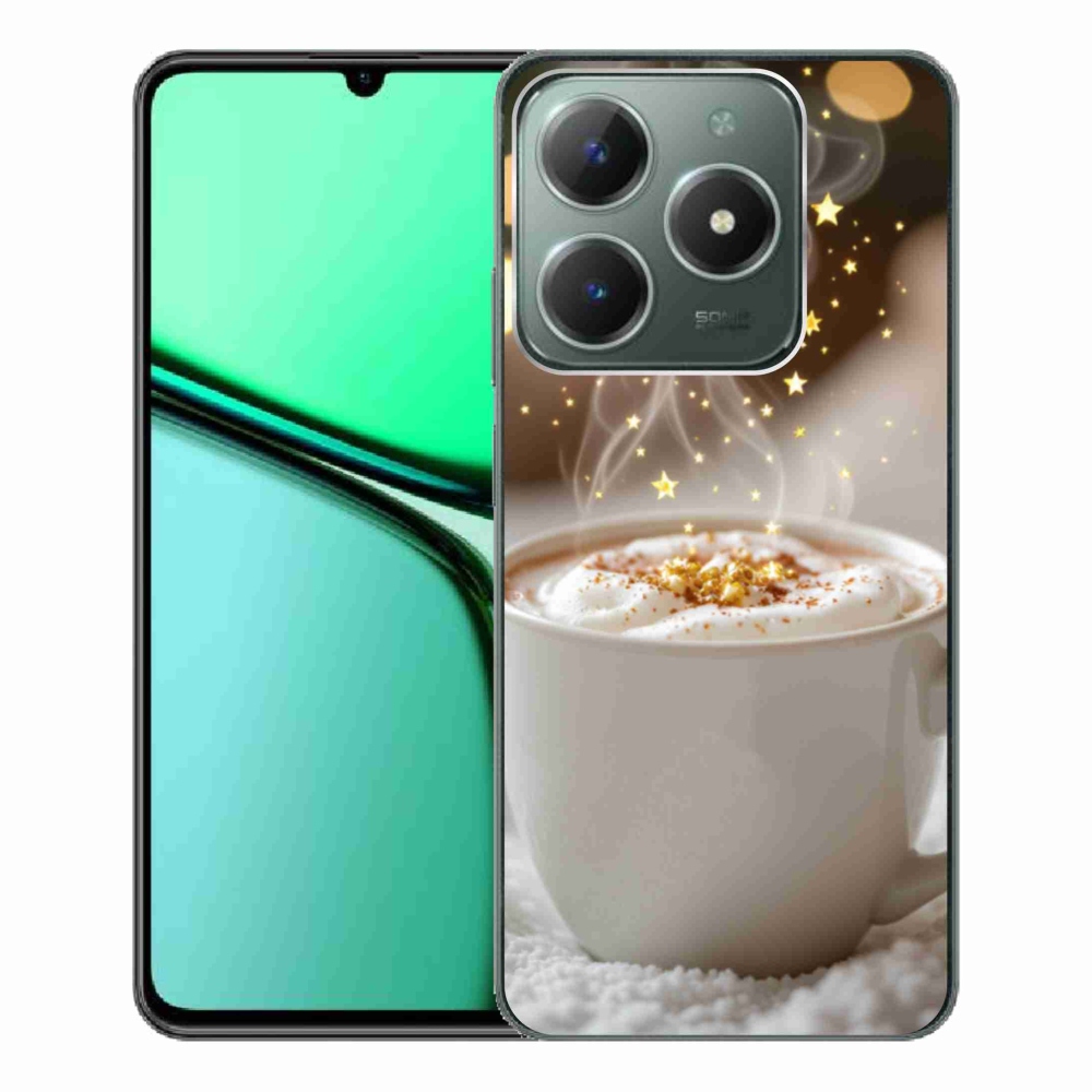mmCase gél tok a Realme C61-hez – karácsonyi forró ital