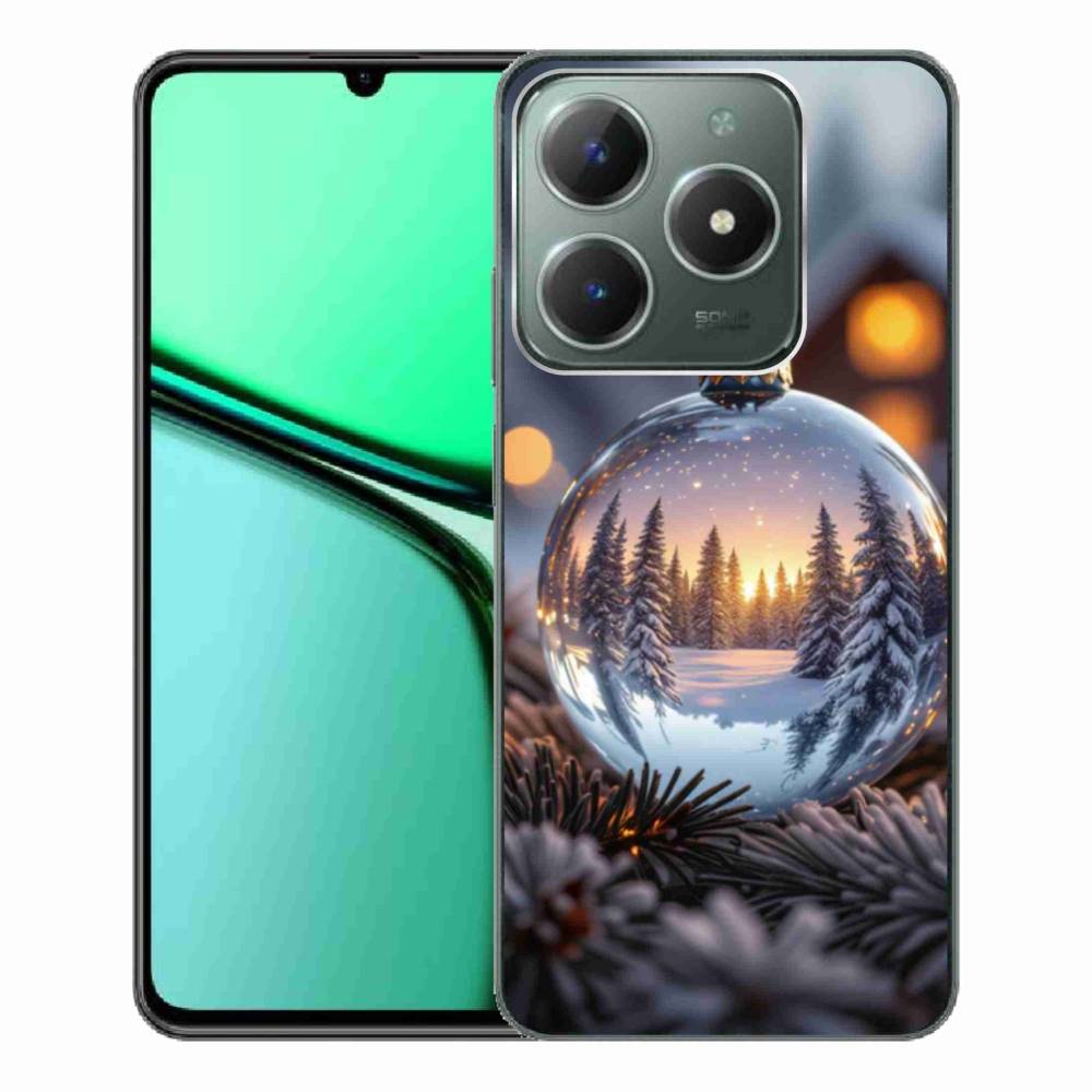 mmCase gél tok a Realme C61-hez – karácsonyi dísz