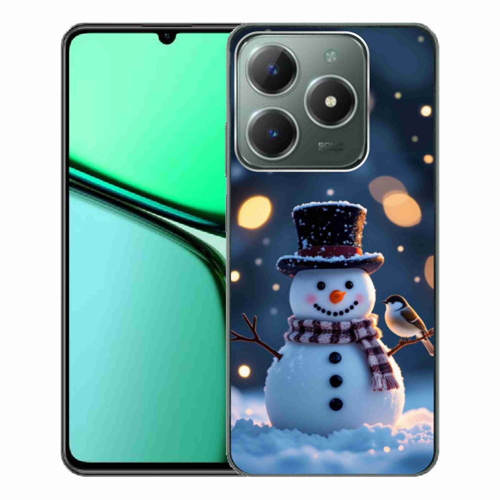 mmCase géltok a Realme C61-hez – karácsonyi hóember
