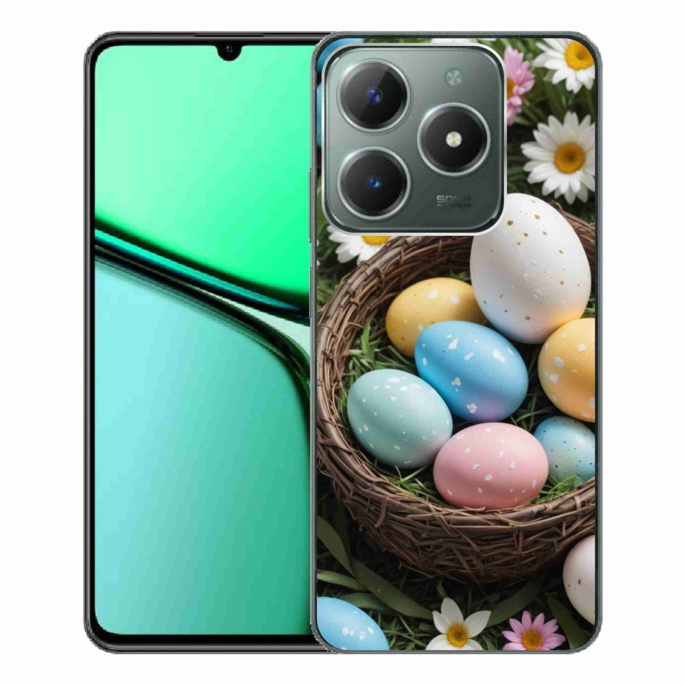 mmCase gél tok a Realme C61-hez – húsvéti tojások 2
