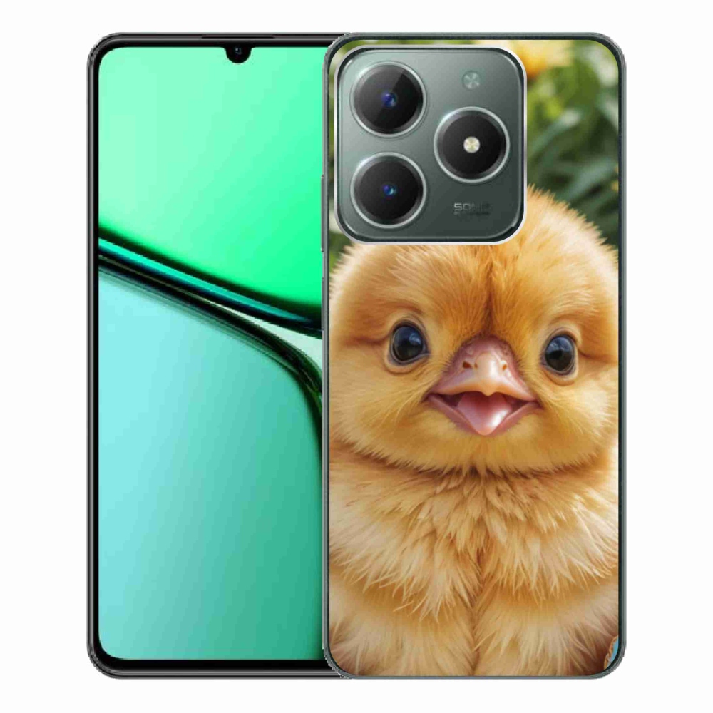 mmCase gél tok a Realme C61-hez – vidám kiscsibe