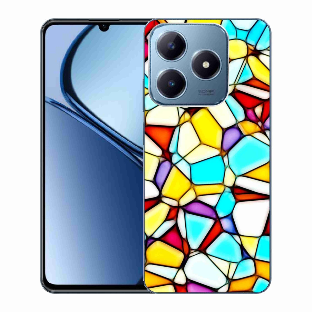 mmCase gélhuzat a Realme C63-hoz – absztrakt motívum 40